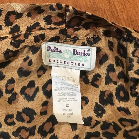 Leopard Print Robe - Picture 3 of 3